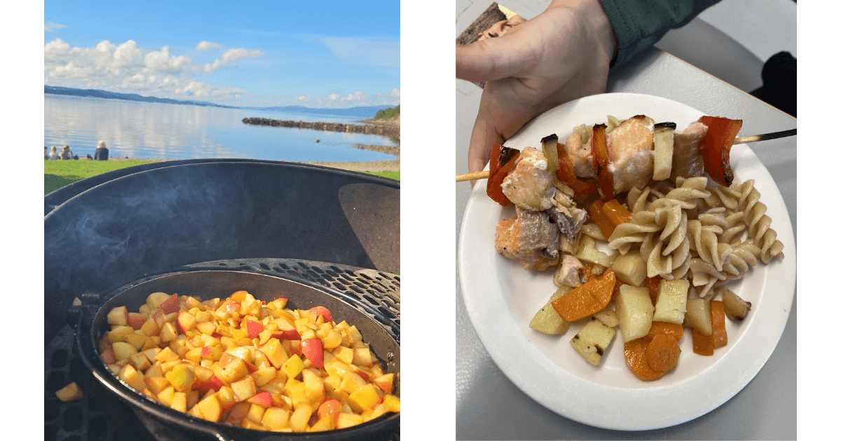 Matlaging i Søndre Egge